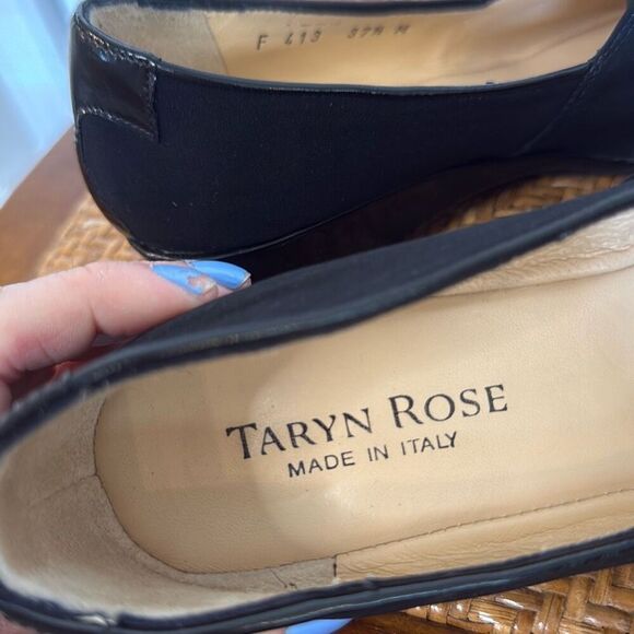 Taryn Rose slip on wedge flats cap toe size 37.5 - Picture 10 of 13